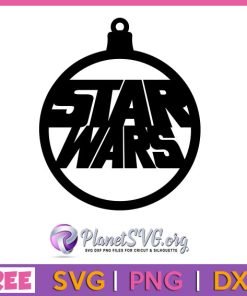 Star Wars Logo Christmas Ornament
