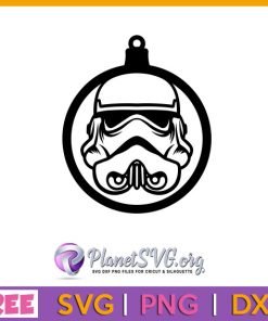 Stormtrooper Helmet Christmas Ornament